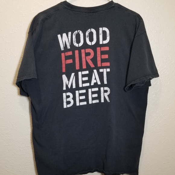 Men's Lockhart Smoke House T-shirt Size Large Black - Picture 3 of 3